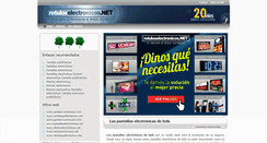 Desktop Screenshot of pantallaselectronicas.net